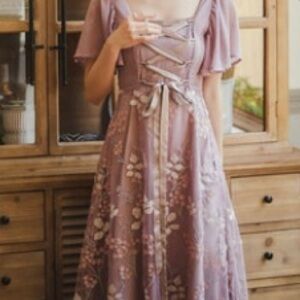 Custom Elegant Purple Fairy Dress